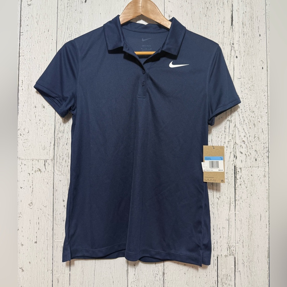 Nike Navy Women's Polo Shirt